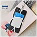 Cover Cordino Universale Per Smartphone Con Porta-carte Serie Neckpouch Bianca - Foto miniatura 3