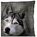 Cuscino Husky, 40x13x40, Multicolore, Tessuto - Foto miniatura 3