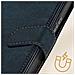 Custodia Portafoglio Blu Notte Blocco Rfid Per Honor 90 Lite - Foto miniatura 5