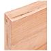 Piano Tavolo Marrone Chiaro 160x40x (2-6) cm Rovere Non Trattato - Foto miniatura 3