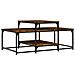 Tavolino Da Salotto Rovere Fumo 102x60x45 Cm Legno Multistrato - Foto miniatura 2