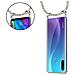 Catena Di Telefoni Cellulari Compatibile Con Huawei P30 Lite In Rainbow - Coperchio Protettivo In Silicone Con Anelli D'argento, Cinturino In Corda E Custodia Staccabile - Foto miniatura 5