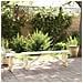 Panca da Giardino 115 cm in Legno Massello di Abete - Foto miniatura 3