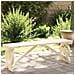 Panca da Giardino 115 cm in Legno Massello di Abete - Foto miniatura 1