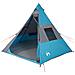 Tenda da Campeggio Tipi per 7 Persone Blu Impermeabile - Foto miniatura 10