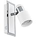 Spot Moderno Davida In Acciaio Cromo 1 Luce Gu10 4,6w Ip20 - Foto miniatura 1