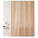 Tenda Paraschizzi Per Doccia Tinta Unita 120x200cm - Beige - Foto miniatura 1