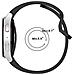 Cinturino Per Orologio In Silicone A Doppio Pulsante Per Samsung Galaxy Watch Black - Foto miniatura 4
