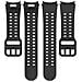 Cinturino Per Orologio In Silicone A Doppio Pulsante Per Samsung Galaxy Watch Black - Foto miniatura 5
