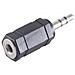 ®-basic-s--adapter, Klinkenstecker Stereo 3,5mm Auf Klinkenkupplung Mono 3,5mm (bs57016) - Foto miniatura 1