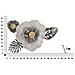 Decorazione In Metallo 3d Fiore 2 - Multicolore - Metallo - 74,9x7x47,6 Cm - Foto miniatura 6