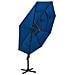 Ombrellone Da Giardino 4 Livelli Palo In Alluminio Azzurro 3x3m - Foto miniatura 3