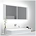 Lusso Casadino -  Specchio Da Bagno Con Led Bianco 100x12x45 Cm In Acrilico - Foto miniatura 8