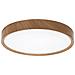 Plafoniera Led Soffitto Effetto Legno Ø38cm 24w 2700lm 6500k Fredda - Foto miniatura 1