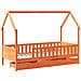 Giroletto Bambini con Cassetti 90x200 cm Legno Massello di Pino - Foto miniatura 3