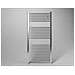 Scaldasalviette Termoarredo 120x60 Cm (int. 55) Cromato Da Bagno Tubi Dritti Roy - Foto miniatura 1