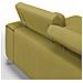 Fusion Divano Angolare In Tessuto Smacchiabile T05 Giallo - Foto miniatura 4