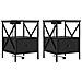 Armadio da Notte 2 pcs Rovere nero 41.5 x 40.5 x 55 cm - Foto miniatura 1