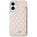 Elegante Custodia A Portafoglio Compatibile Con Iphone 17 - Slot Per Carte, Specchio, Funzione Supporto Beige - Foto miniatura 2