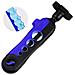 Avvolgi Filo Per Mulinello Da Spinning Portatile Con Protezione In Silicone - Porta Bobina Regolabile Blue+black - Foto miniatura 1