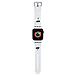 Cinturino 3d In Gomma Karl&choupette Heads, Per Apple Watch 38/40/41 Mm - Bianco - Foto miniatura 4