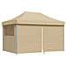 Tenda Party Beige 292 x 440 x 315 cm Tessuto Oxford - Foto miniatura 1