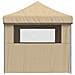 Tenda Party Beige 292 x 440 x 315 cm Tessuto Oxford - Foto miniatura 6