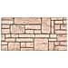 Pannelli da parete 10 pcs Beige 100 x 50 cm Schiuma EPS - Foto miniatura 1
