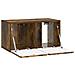 Mobile Porta TV da Muro Rovere Fumo 59,5 x 31 x 30 cm - Foto miniatura 3