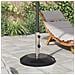 Base per parasole per palo da 40-50 mm 26.75 kg Nero - Foto miniatura 2