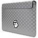 Custodia Karl Lagerfeld Saffiano Monogram Choupette Per Laptop 14 - Argento - Foto miniatura 1
