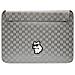 Custodia Karl Lagerfeld Saffiano Monogram Choupette Per Laptop 14 - Argento - Foto miniatura 4
