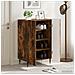 Mobile per scarpe ZWOLLE 59,5 x 39,5 x 91,5 cm Rovere Fumo - Foto miniatura 2