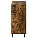 Mobile per scarpe ZWOLLE 59,5 x 39,5 x 91,5 cm Rovere Fumo - Foto miniatura 5