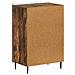 Mobile per scarpe ZWOLLE 59,5 x 39,5 x 91,5 cm Rovere Fumo - Foto miniatura 6