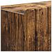Mobile per scarpe ZWOLLE 59,5 x 39,5 x 91,5 cm Rovere Fumo - Foto miniatura 8