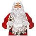 X1524 parrucca babbo natale lusso+barba lunga+baf+sop - Foto miniatura 1