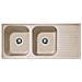 FT11620-29 Lavello incasso L116 cm Colore Avena - Foto miniatura 1