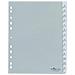 Divisorio 15 Tasti Fori Univ Ppl A4 Inserti Prestampati 0-15 Az Incl. Grigio - Foto miniatura 1