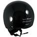 Piconet Casco Jet Frontino Moto Scooter Quad Custom Nero Ece 22-05 Taglia Xs - Foto miniatura 3