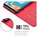 Cadorabo Custodia Compatibile Con Oneplus 5t In Rosso Carminio - Coperchio Protettiva Con Chiusura Magnetica, Funzione Stand E Tasca Per Le Carte - Foto miniatura 2