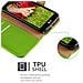 Custodia Compatibile Con Lg G2 Mini In Verde Erbe - Coperchio Protettiva Con Chiusura Magnetica, Funzione Stand E Tasca Per Le Carte - Foto miniatura 7