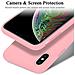 Custodia Compatibile Con Apple Iphone Xs Max In Liquid Rosa - Coperchio Protettivo In Silicone Tpu Flessibile - Foto miniatura 8