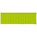 Cuscino Per Lettino Verde Brillante 200x60x4 Cm In Tessuto - Foto miniatura 2