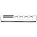 Module Panel For 6 Plates - Steckdosengehuse - Spannungsversorgung X 4 - Natural Aluminium (7449000304)  - Foto miniatura 1