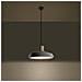 Sospensione A Soffitto 1 Luce Cupola Bianco, Legno Naturale, E27 - Foto miniatura 10