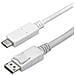 Cavo Adattatore USB-C a DisplayPort da 3m - 4k 60hz - Bianco - Adattatore USB Tipo-C - Compatible con Thunderbolt 3 - Foto miniatura 1