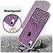 Cadorabo Custodia Compatibile Con Apple Iphone Xr In Viola Con Glitter - Coperchio Protettivo In Silicone Tpu Flessibile Con Glitter Scintillanti - Foto miniatura 6