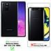 Custodia Compatibile Con Samsung Galaxy A91 In Nero Carbone - Coperchio Protettiva Con Chiusura Magnetica, Funzione Stand E Tasca Per Le Carte - Foto miniatura 2