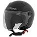 Casco Scooter Moto Bambino Ragazzo Protettivo Certificato Ece 22-05 Nero Xl - Foto miniatura 2